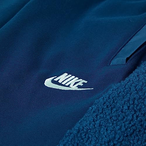 Nike Boy's NSW Club Fleece Winterized Pants (Little Kids/Big Kids) Valerian Blue/Mint Foam M (10-12 Big Kid)2
