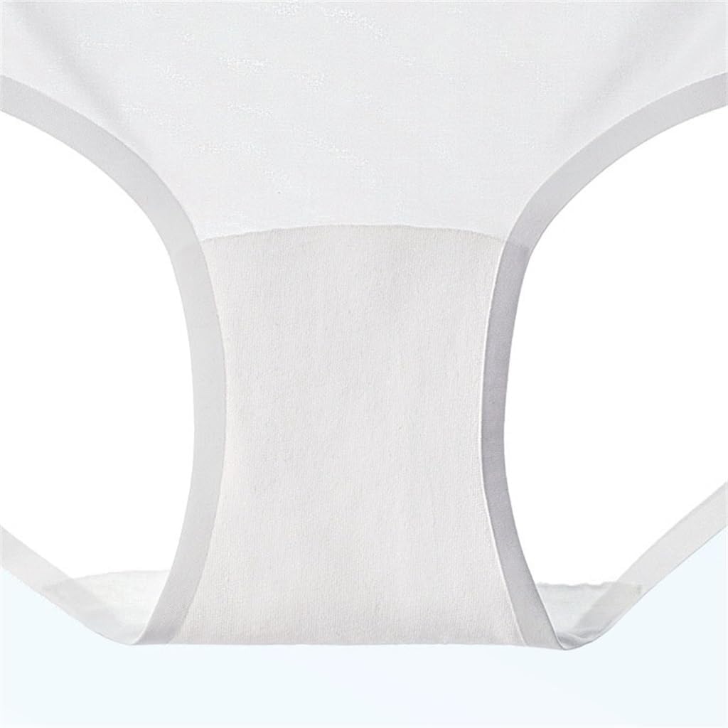 Women's Seamless Mid Waist Cotton Crotch Thin Breathable Yoga Exercise Triangle Pants