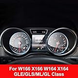 Materialtyp: gehärtetes Glas FANGPAN Auto Instrumententafel Displayschutzfolie, für Mercedes W204 W205 W246 W176 X253 W117 W166 W164 ABCES Klasse GLA GLC GLE CLA