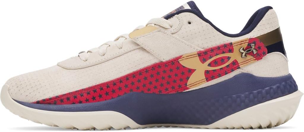 Under Armour Men's Harper 10 Pro Turf LE USA Baseball Shoes - Charged Cushioning Midsole