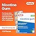 Rugby Polacrilex 2mg Nicotine Gum - Mint Flavor, Quit Smoking and Vaping Aid, Sugar-Free, 110 Count (1-Pack)