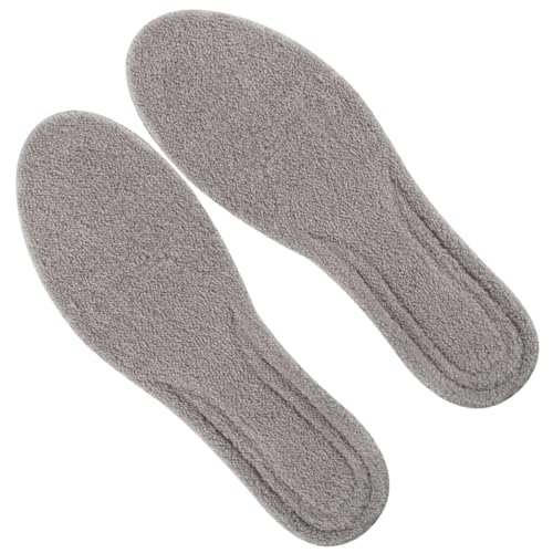 Thick Warm Wool Insoles,Snug Feet, Sheepskin Insoles,Soft Cosy Furry Shoe Replacement For Snow Boots - Beige