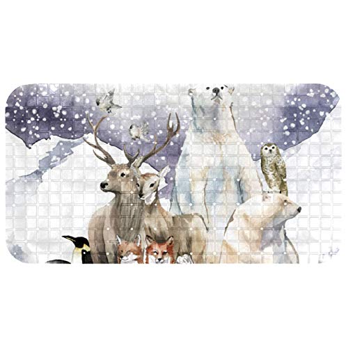 Alfombrilla de baño antideslizante con drenaje para evitar resbalones infantiles 2