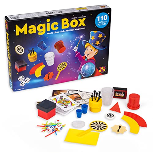 Toysbox Magic Box 110 Tricks for Kids Magic Tricks Party Game Fun Gag Toy, Birthday Present Toy for Boys & Girls (Multicolor) Toysbox Magic Box 110 Tricks for Kids Magic Tricks Party Game Fun Gag Toy, Birthday Present Toy for Boys & Girls (Multicolor)