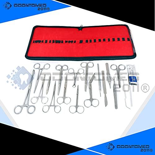 Odontomed2011® 48 Pcs O.r Premium Grade Biology Lab Anatomy Student Dissecting Dissection With Scalpel Blade Odm #TOP4
