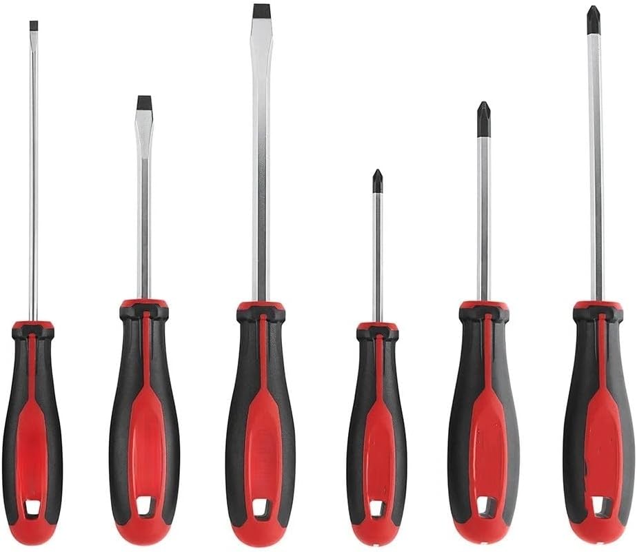 6Pc 48-22-2706 Screwdriver for Milwaukee Phillip & Slotted Screwdriver Kit Tri-Lobe Handle