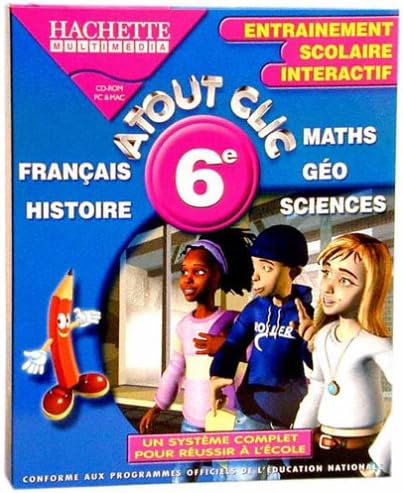 Hachette Multimédia - Atout Clic CM2 (PC/Mac) - Jeu Éducatif - Année 2000