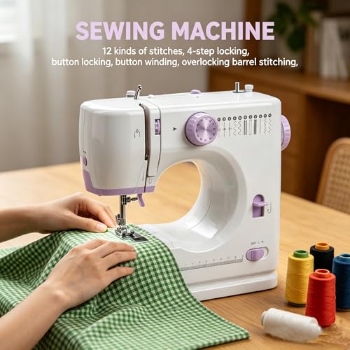 Machine à coudre électrique multifonction 520 pour couture domestique - 4