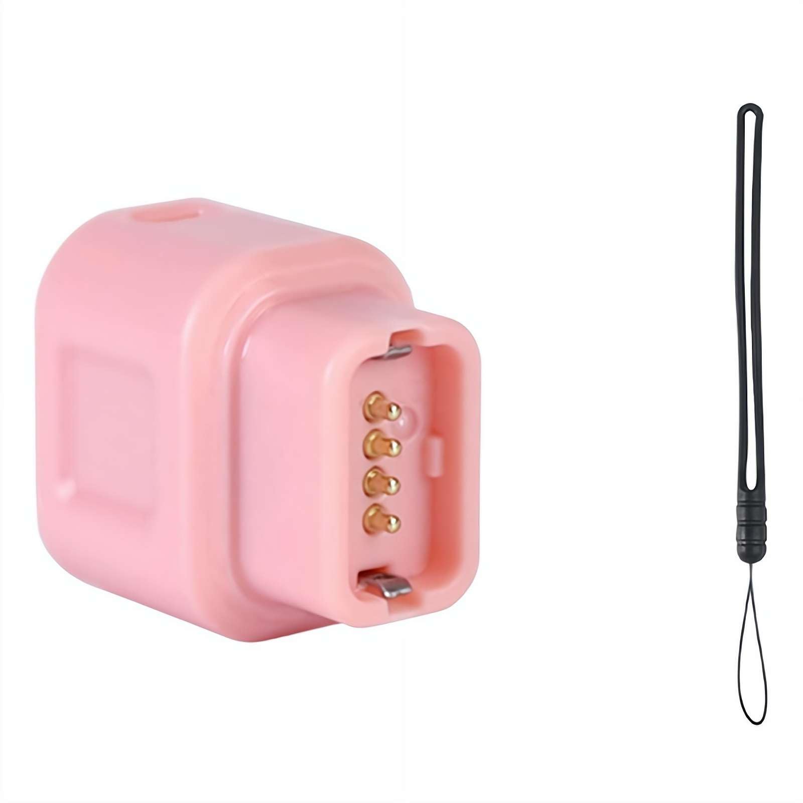 Electronic Rear Derailleur Charger for Shi-mano DI2, EC300 to Type-C Adapter, 2025 New 4-Pin to USB-C Converter for 12-Speed DI2 Derailleurs (Pink For Shimano charging adapter)