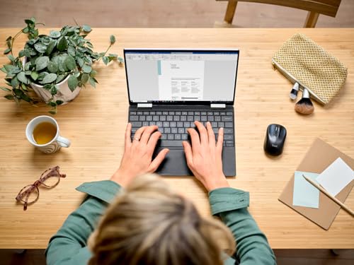 Primo Mouse Bluetooth, Mouse Wireless per Laptop, 1000-1600 DPI, per Mano Sinistra e Destra, Batterie Incluse, Mouse Senza Fili Compatto per PC, Computer, Mac, Android - Nero - Mouse gaming - Immagine 6