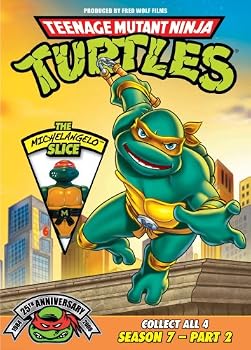 DVD Teenage Mutant Ninja Turtles: Season 7, Pt. 2 - The Michelangelo Slice Book