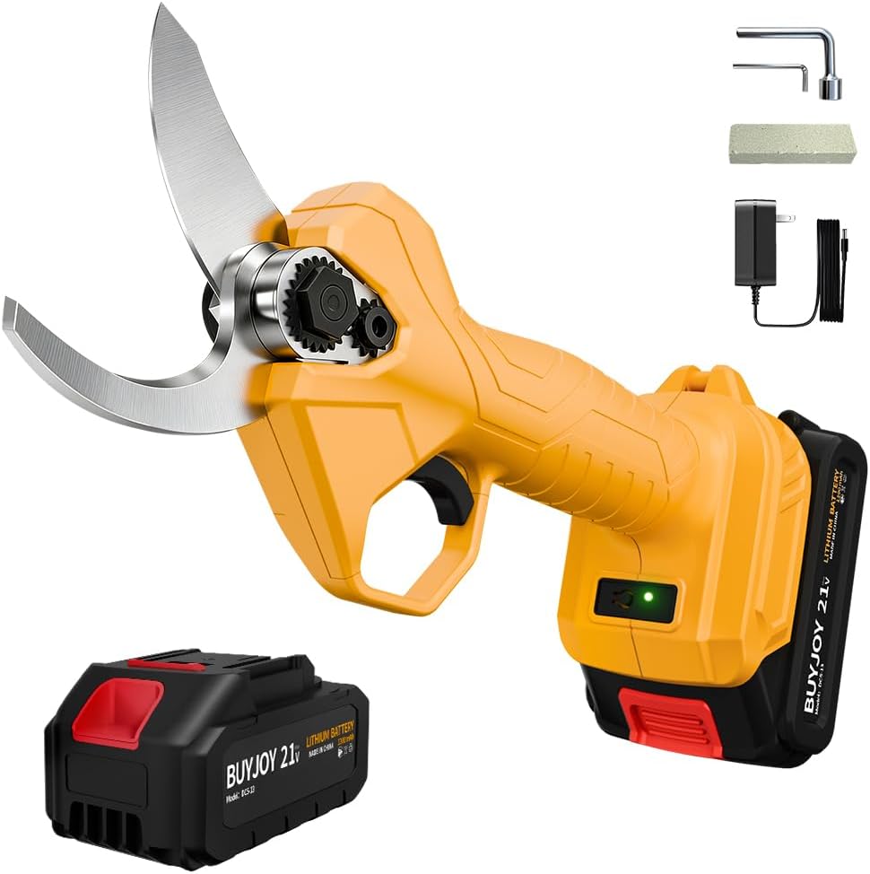 Electric Pruning Shears (Yellow)