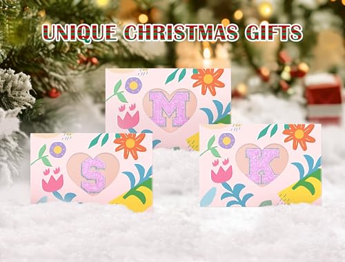 Image of COSHAYSOO Initial Letter Fanny Pack for Girls Personalized Christmas Birthday Gifts for 6 7 8 9 10 11 12 Year Old Teen Girl, Girly Fashion Crossbody Purse Belt Bag Preteen Tween Trendy Stuff Pink N