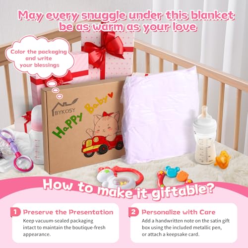 Image of Ultra Soft Fleece Baby Blanket,Swaddle & Receiving Blankets for Newborn Infant, Lightweight Breathable Nursery Nap Blanket for Crib Stroller, for Boys & Girls Rainbow 30 inchx40 inch Purple