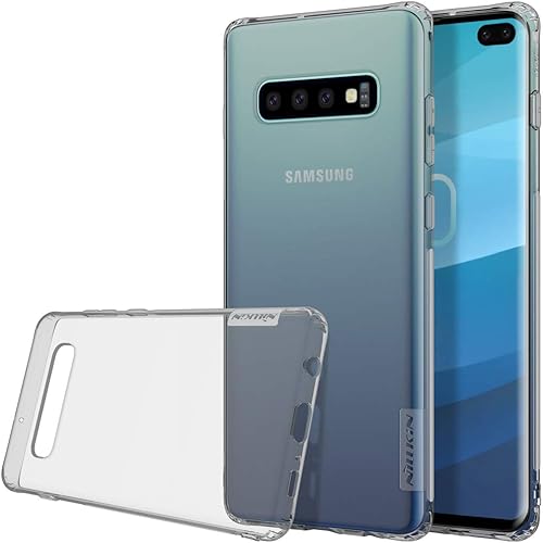 Funda   Fermezza Flessibilit   Smartphone Custodie per Samsung Galaxy S10 Plus Grigio 