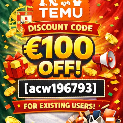௹Portugal TEMU Discount Code &euro;100 off [acw196793] For Existing Users