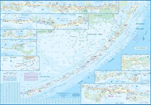 Florida Keys Travel Reference Map 1:120K #TOP2