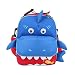 Yodo 3-Way Convertible Playful Insulated Kids Lunch Boxes Carry Bag / Preschool Toddler Backpack for Boys Girls, with Quick Access front Pouch for Snacks, Shark