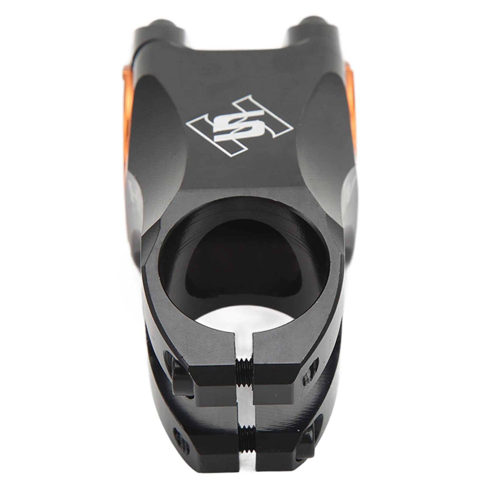 Attacco Manubrio Bici,Riser Attacco Manubrio 70 Mm Ultra Leggero ‑17 Gradi per Manubrio 35 Mm 31,8 Mm per Bici da Strada Mountain Bike(Nero)