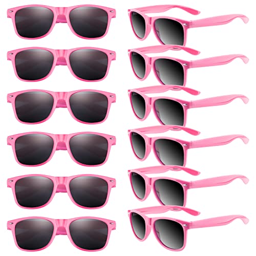 Image of TUPARKA 12 Pack Kids Sunglasses in Bulk Kids School Party Goody Bag Fillers for Birthday Party Beach Pool Party