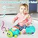 Bilingual Musical Turtle Baby Toys 6 to 12 Months, Development Toy for 6 7 8 9 Month Old Boy Girl, 8-in-1 Educational Crawling Infant Gifts, Christmas Baby Gift for 3 4 5 9-12 Mo.