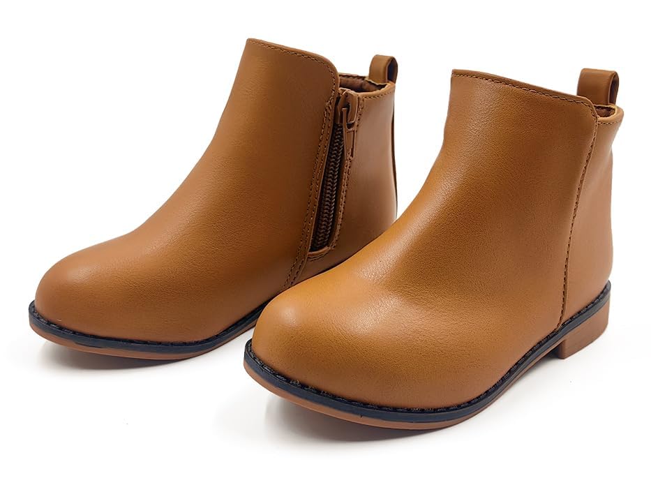 Girls Boots Ankle Booties Fashion Boots for Girls with Zipper2