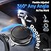 ANDERY Car Phone Holder for Magsafe [78+LBS Strongest Suction & 2400gf Strongest Magnetic] 360° Adjustable Car Phone Mount, Phone Holders for Your Car for iPhone 17-12 Pro Max Air Plus (Carbon Fiber)