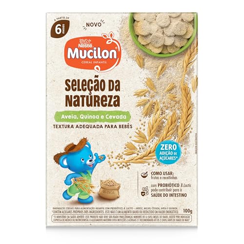 MUCILON Cereal Aveia, Quinoa e Cevada 100g