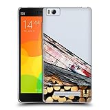 Head Hülle Designs Blockade Sammlung Holz Déco Soft Gel Hülle für Xiaomi Mi 4c / Mi 4i