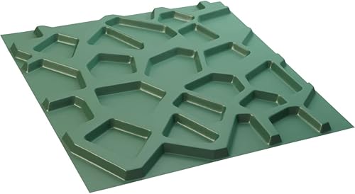 Miniatura 6 de Ekena Millwork 19 58 pulgadas de ancho x 19 58 pulgadas de alto Dublin EnduraWall Panel decorativo de pared 3D, niebla marina (cubre 2.67 pies