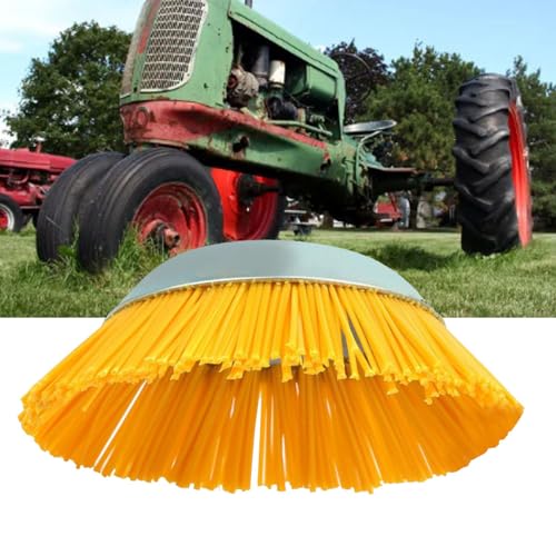 Tyenaza Weeding Brush, Nylon Weeding Brush 8 Inch 25.4mm Hole High Hardness Impact Resistant Grass Cutter Trimmer Head