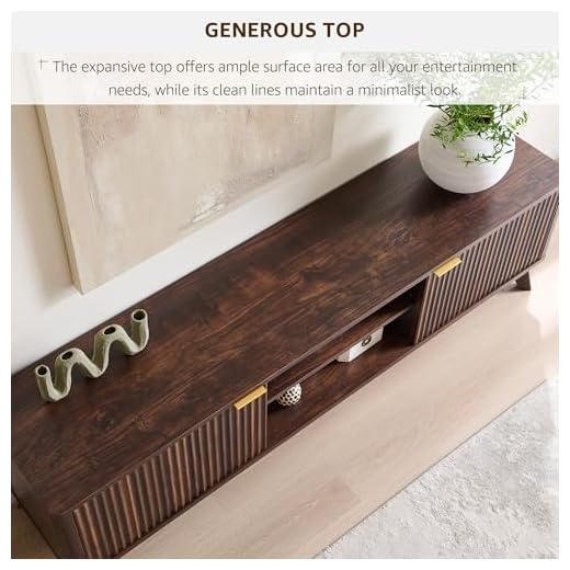 Mid Century Modern 70" TV Stand