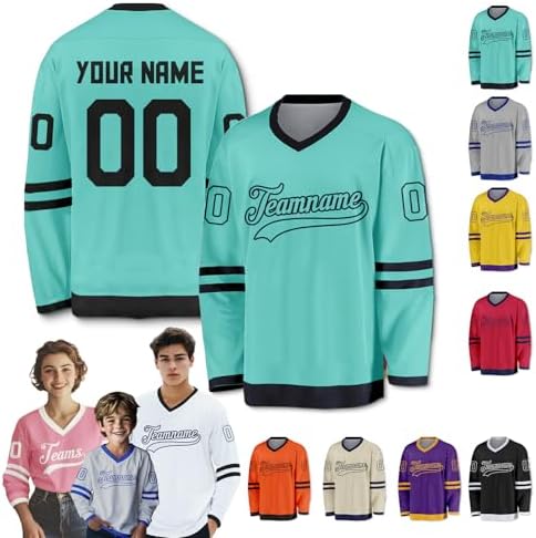 Maillot De Hockey Sur Glace Vintage OT Sports - Homme Taille M, Rouge Et Blanc, Manches Longues