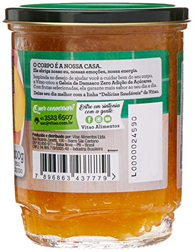 Geleia Zero Damasco Vitao