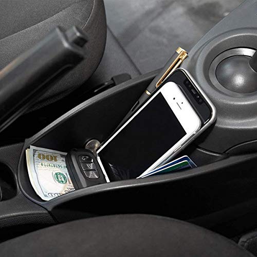 Mittelkonsole Aufbewahrungsbox für Smart 453 Fortwo/Forfour 2015-2019, Aufbewahrung für Handys Schlüssel Karten Münzen (B)