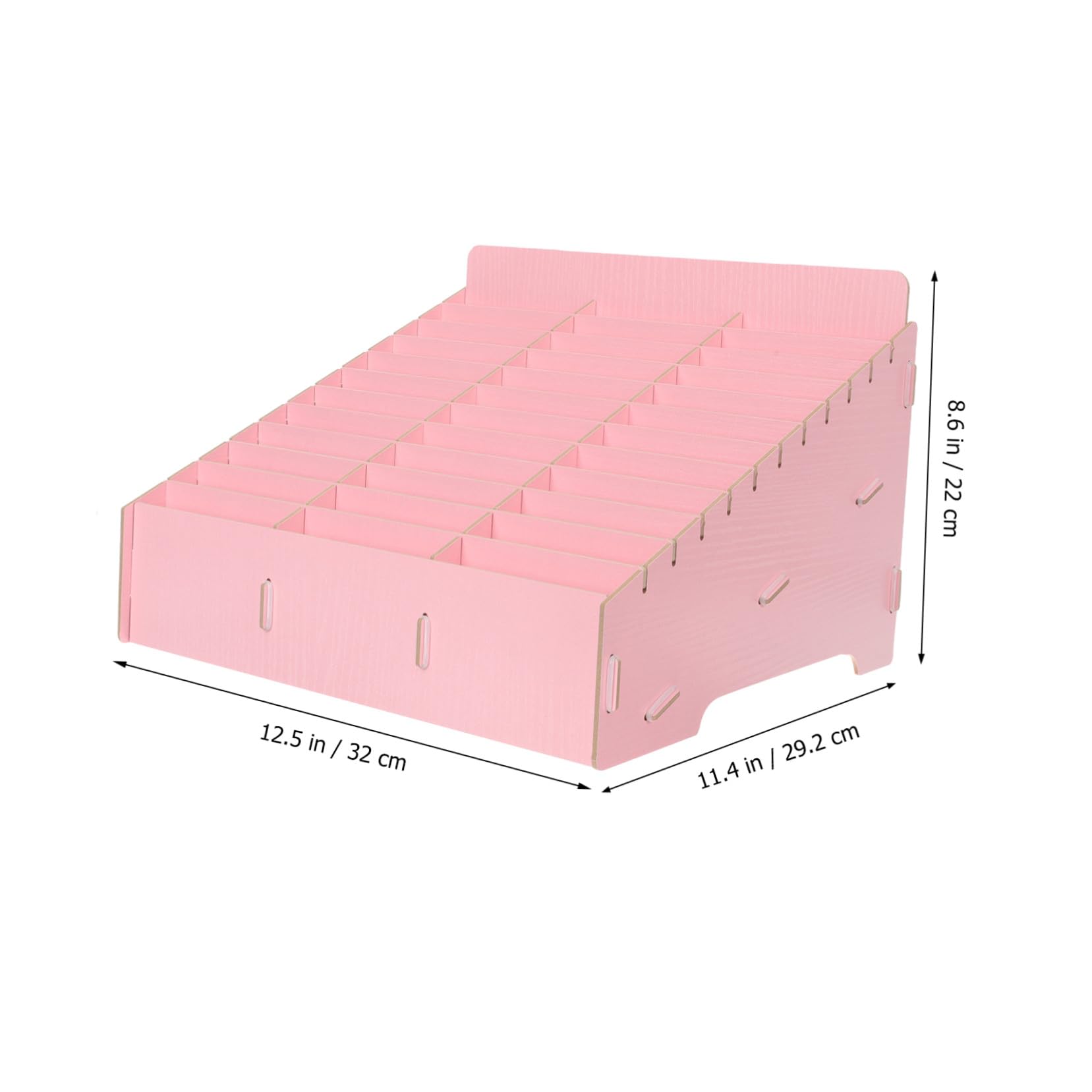 Levemolo Organizer da Scrivania in per Insegnanti Scatola Cellulari con Scomparti per Aula e Ufficio Contenitore Compatto per Oggetti e Accessori Design Resistente e
