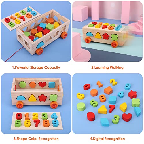 Cubo Multiattività Legno, Giochi Trainabili