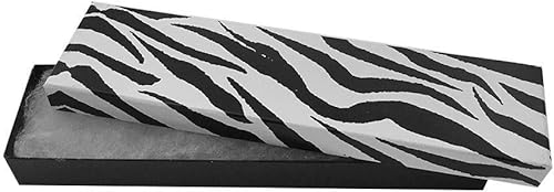 Miniatura 4 de DBM ImpORTS - Cajas de regalo 80 x 20 x 10in 100 unidades diseño de cebra