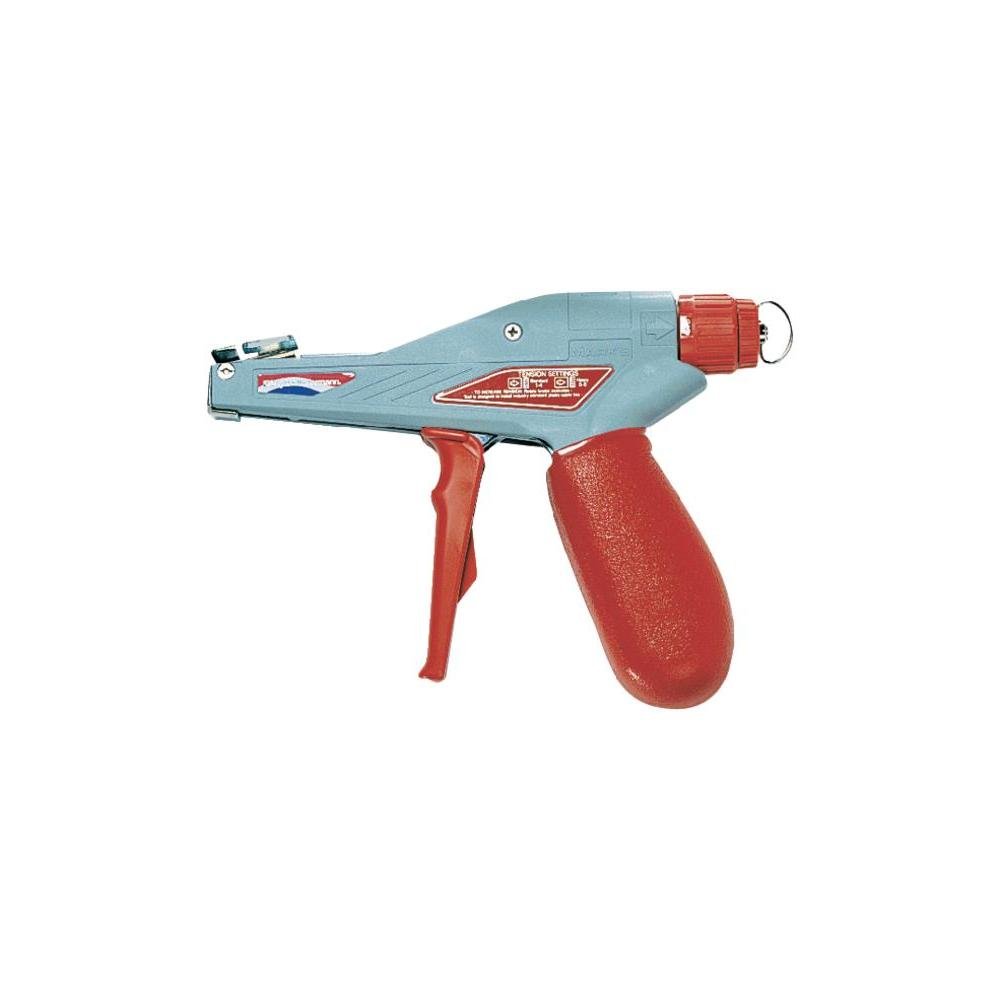 Manual tool for MBT and MAT stainless steel cable ties MK9SST Grey, RedHellermannTyton