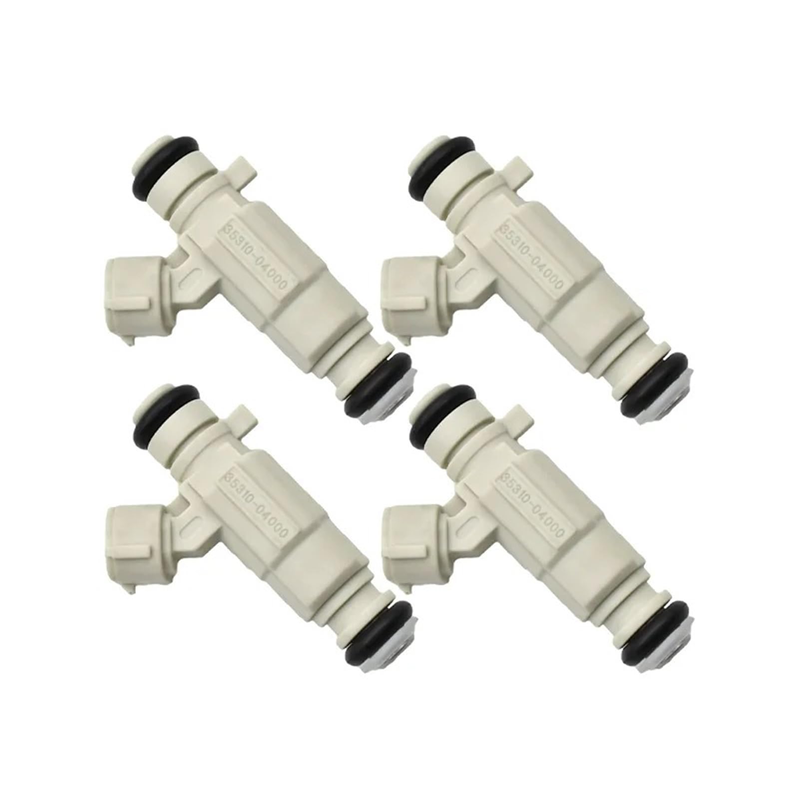 Eejghfwq 4Pcs Petrol Fuel Injector For Kia For Picanto 1.2 Injectors 2011-2014 Fuel Injector Nozzle 35310-04000 3531004000(4Pcs)