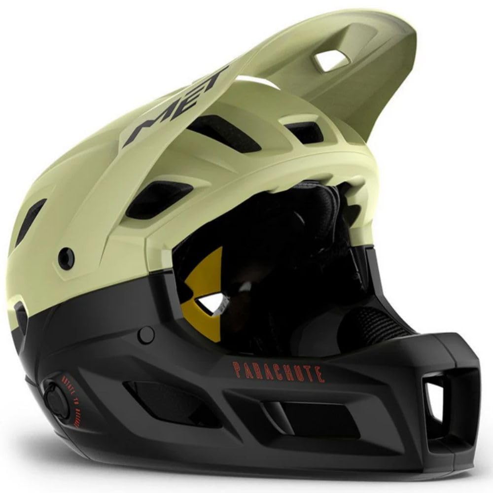 MET Casco Met Parachute MCR MIPS Verde Pistacho Mate T, Green