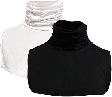 Meboom 2pcs Women Neck Dickey Modal 