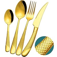 Amefa Set Posate Instinct, 16 Pezzi, Acciaio Inox, Colore Rame
