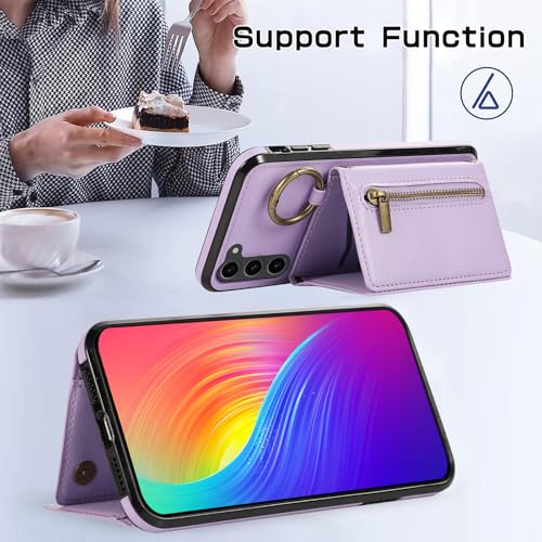Coque Galaxy S23 Plus Asuwish ZHKLLB US antichoc violette