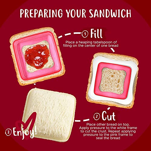 Affordable Sandwich Cutter And Sealer For Kids Lunch Box And Pocket Sandwich Maker, Remove Bread Crust, Make Diy Pocket Sandwiches #TOP2