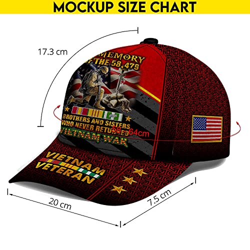 V VIBEPY Veteran Cap, Vietnam Veteran Cap, Veteran Gift, Soldier Cap
