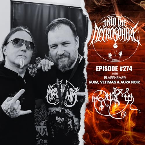 Blasphemer on RUIM&rsquo;s Future, His Spirituality, Norwegian Roots, VLTIMAS & David Vincent Podcast Por  arte de portada