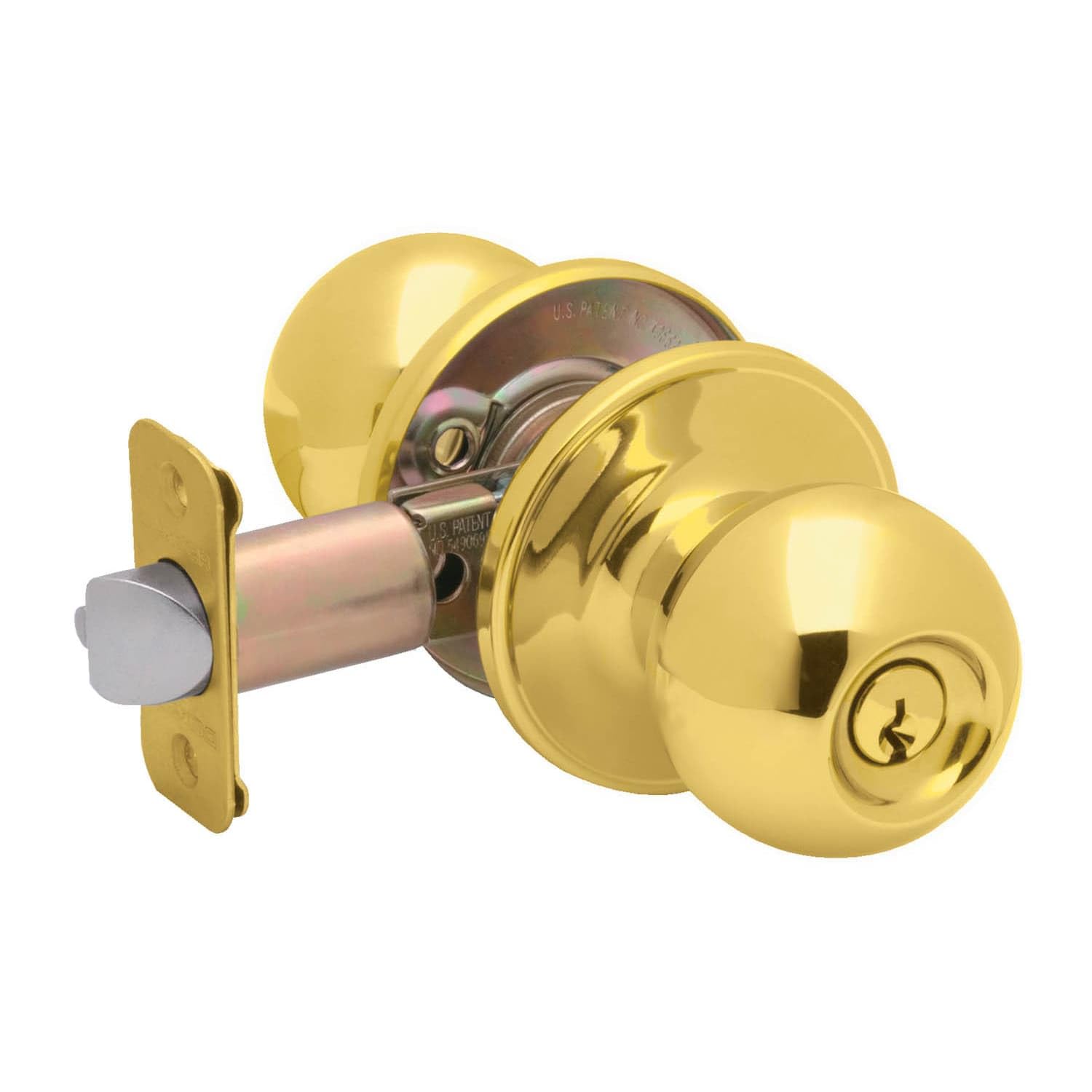 J-Series by Schlage Corona Door Knob with Standard Trim, Keyed