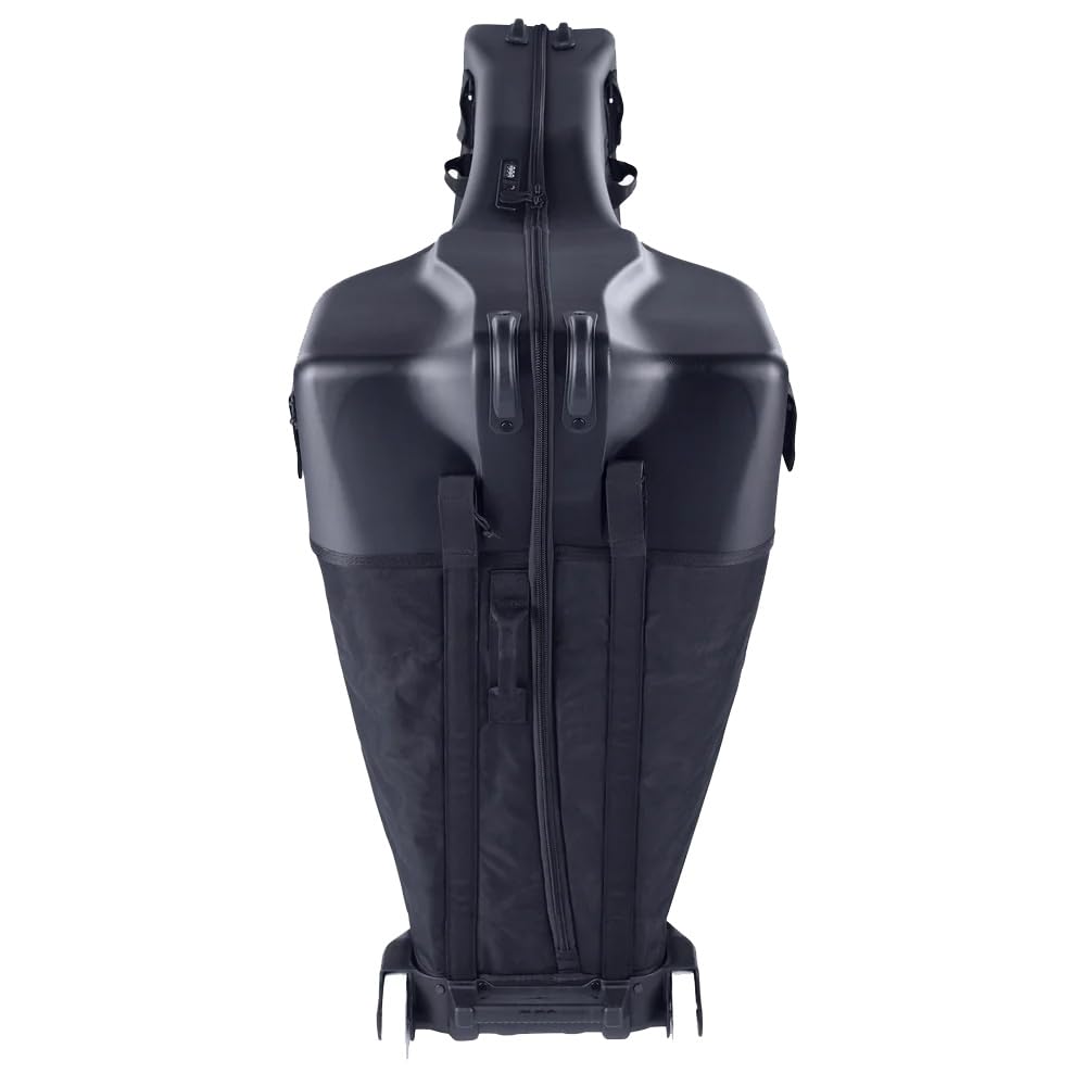 EVOC ROAD BIKE BAG PRO Walizka rowerowa (składana torba transportowa na rowery szosowe i triathlonowe, bez kokpitu i siodełka, CLIP-ON WHEEL 3.0, maks. rozstaw osi 112 cm, z BIKE STAND PRO)