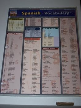 Loose Leaf Spanish Vocabulary (English and Spanish Edition) Book